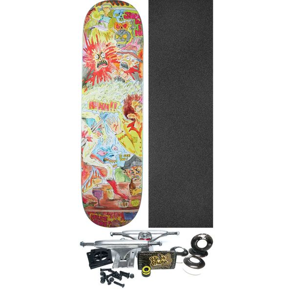 Baker Skateboards Rowan Zorilla Here To Stay Skateboard Deck B2 - 8.5" x 32" - Complete Skateboard Bundle